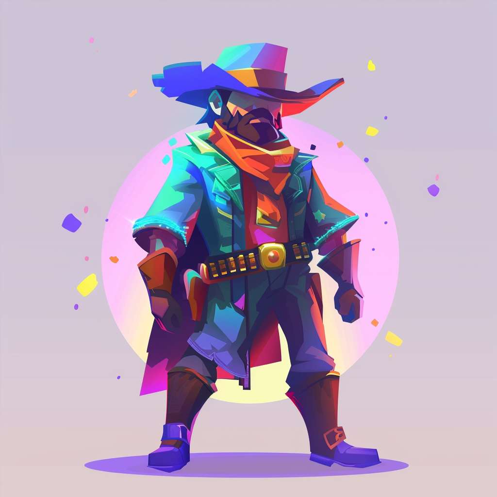 Example of an image generated in MidJourney